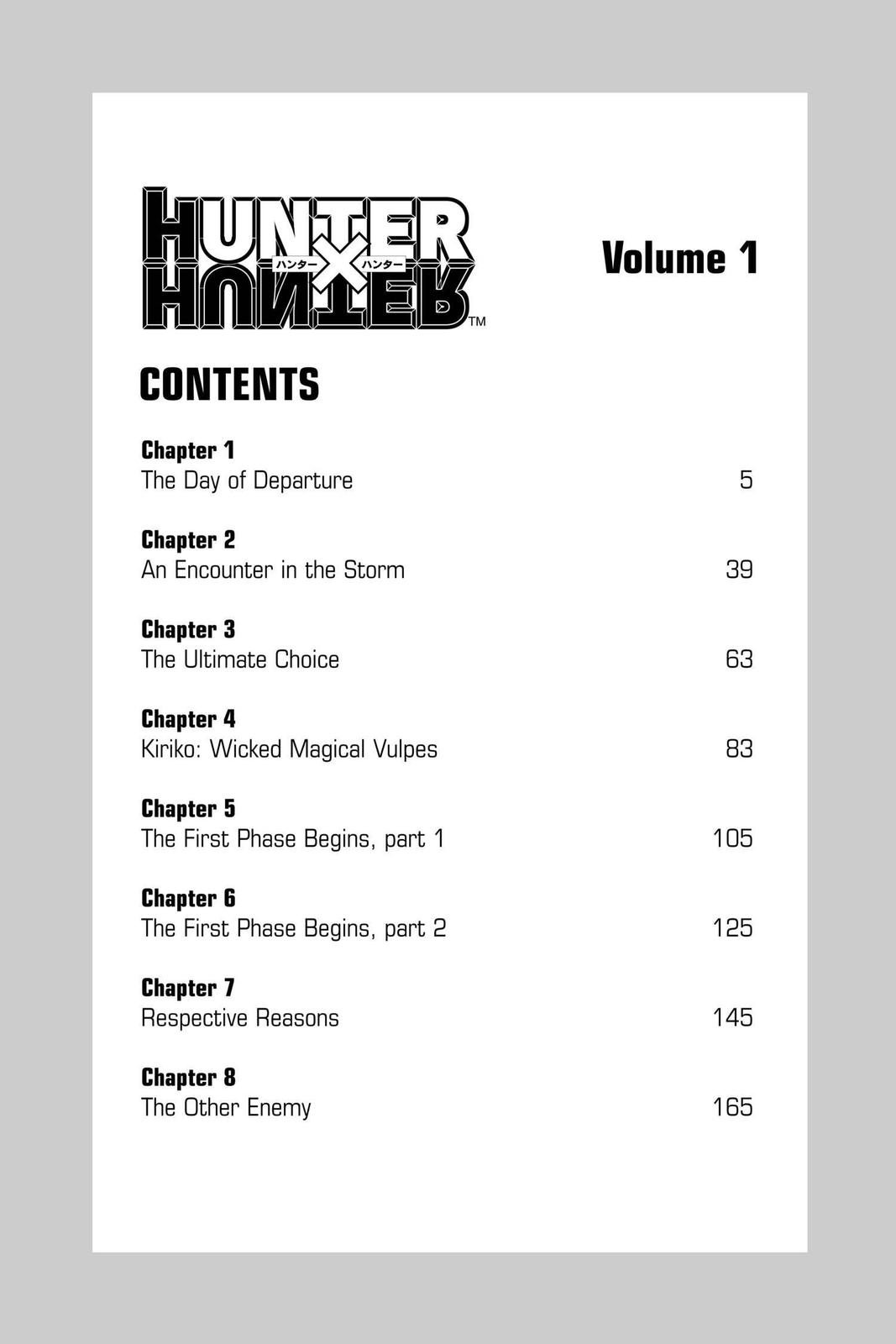 Read Hunter x Hunter Manga Online