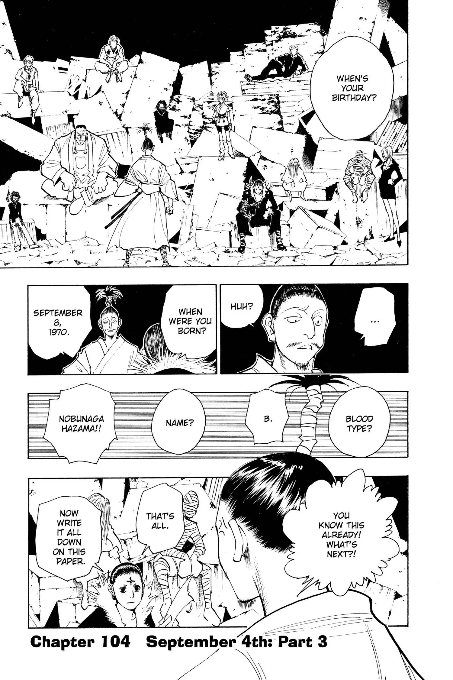 Read Hunter x Hunter Manga Online