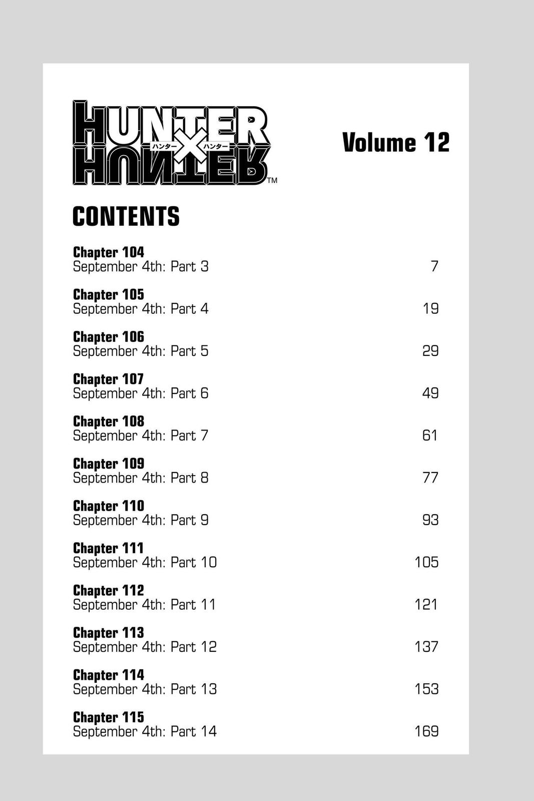 Read Hunter x Hunter Manga Online