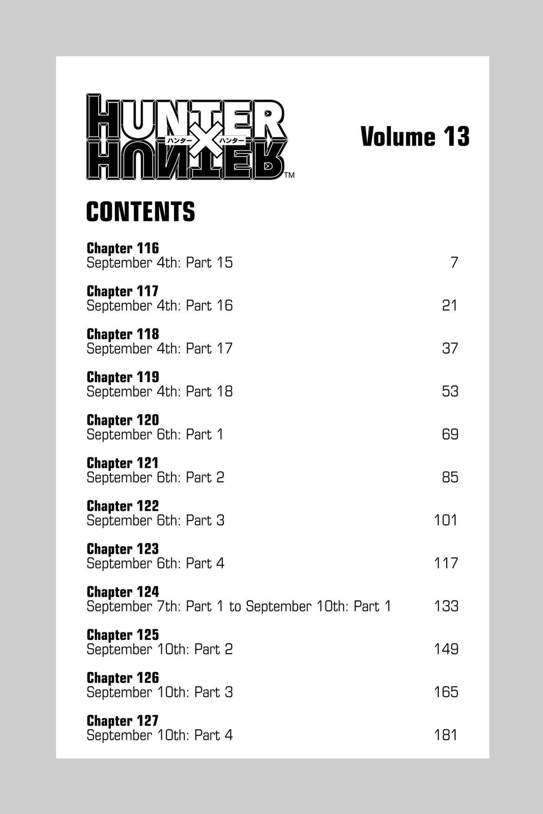 Read Hunter x Hunter Manga Online
