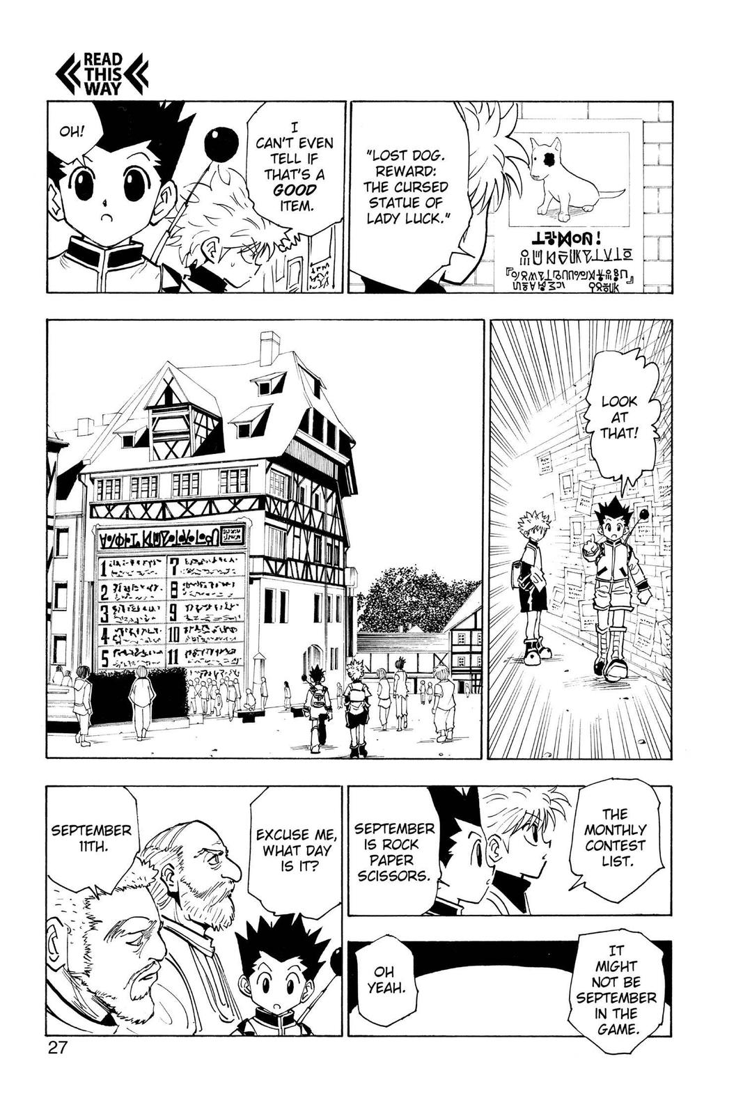 Read Hunter x Hunter Manga Online