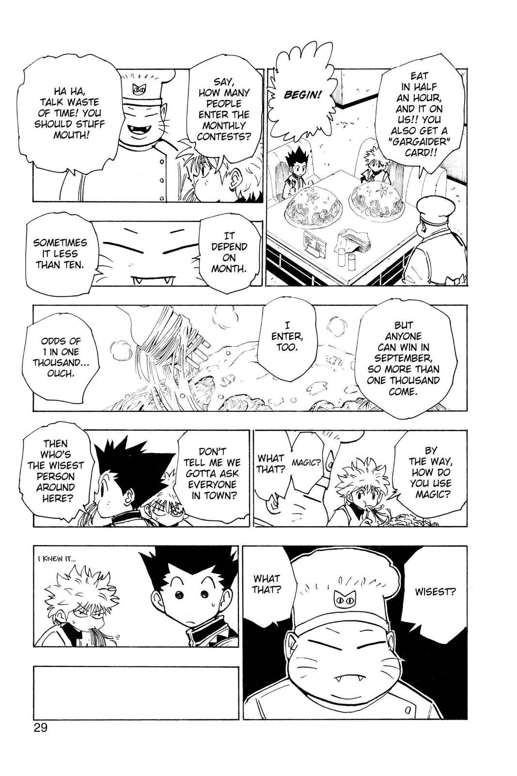 Read Hunter x Hunter Manga Online