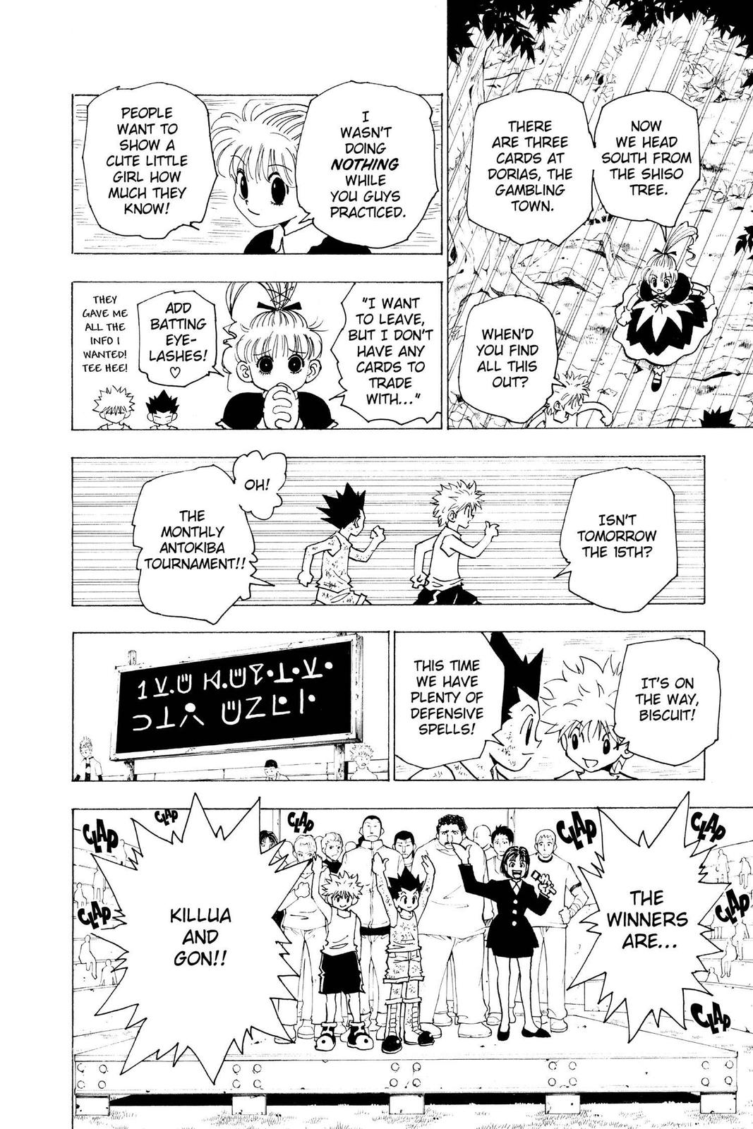 Read Hunter x Hunter Manga Online