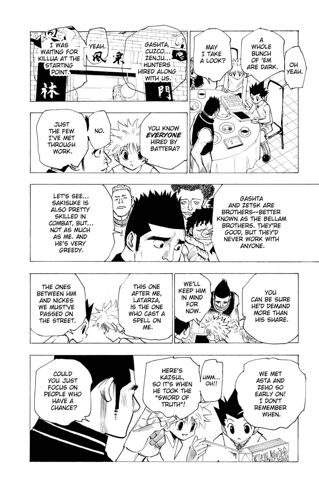 Read Hunter x Hunter Manga Online