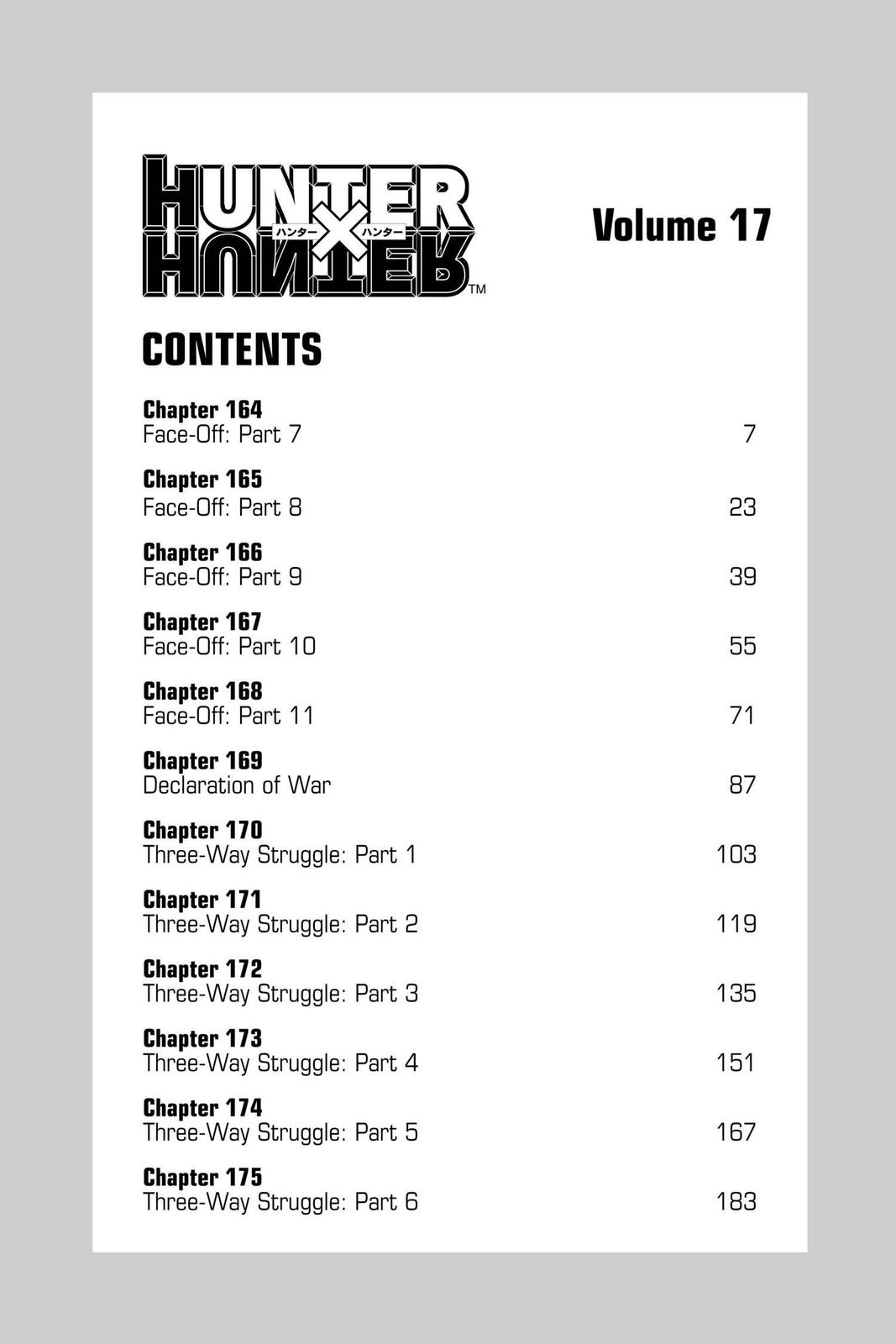 Read Hunter x Hunter Manga Online
