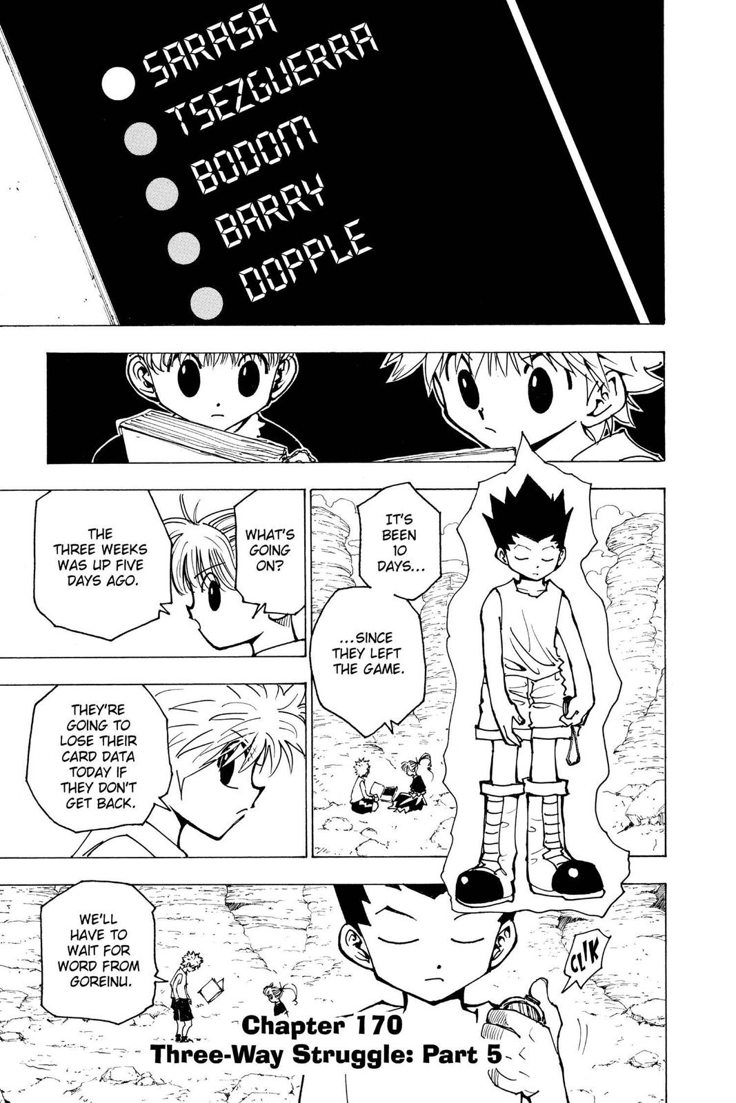 Read Hunter x Hunter Manga Online