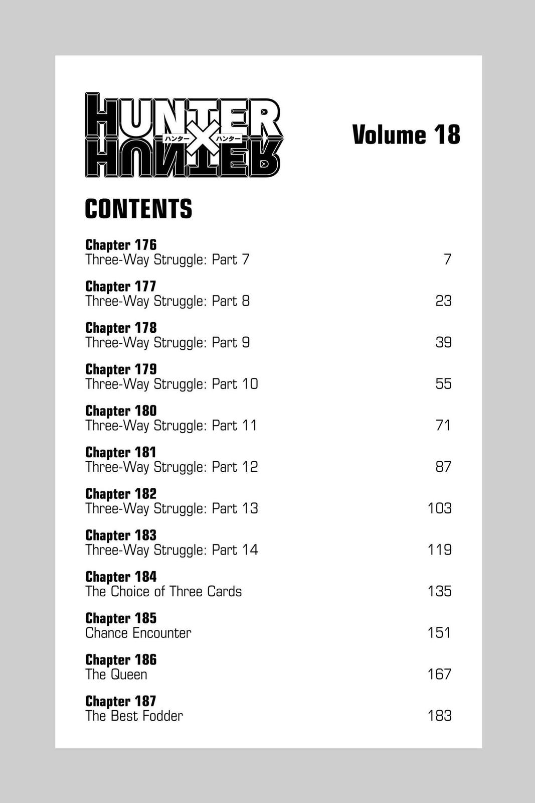 Read Hunter x Hunter Manga Online