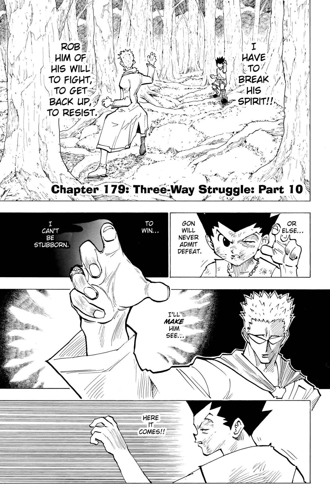 Read Hunter x Hunter Manga Online