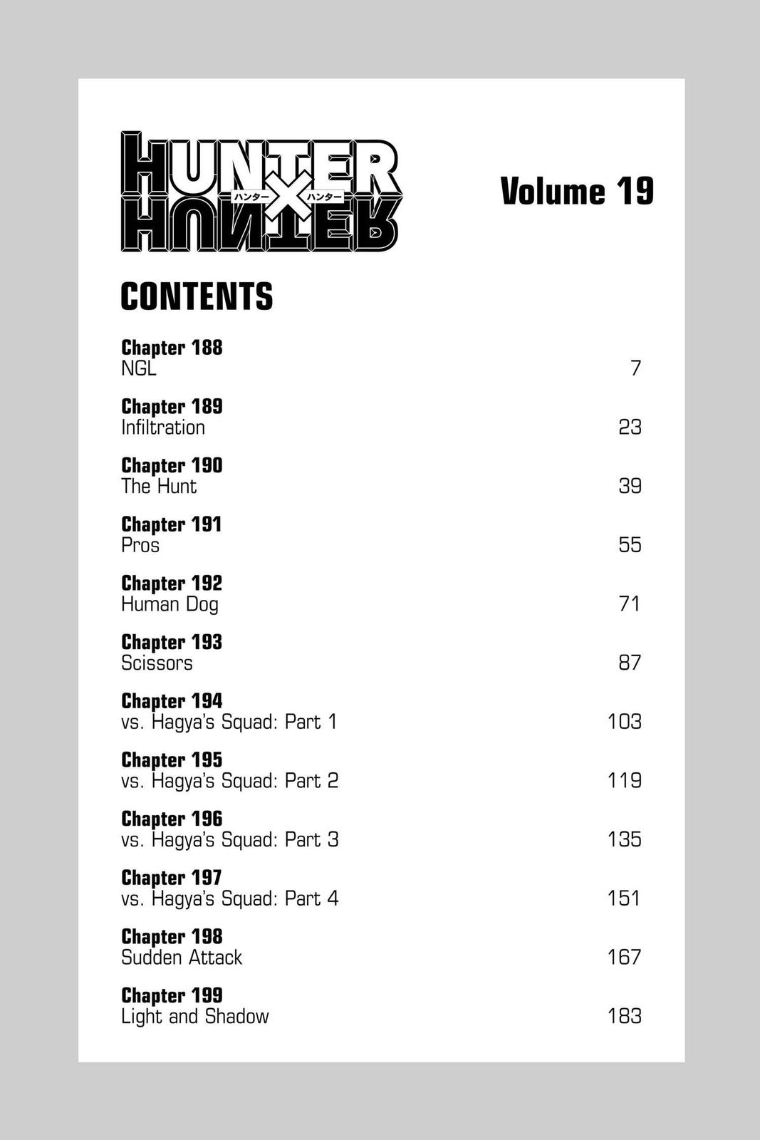 Read Hunter x Hunter Manga Online