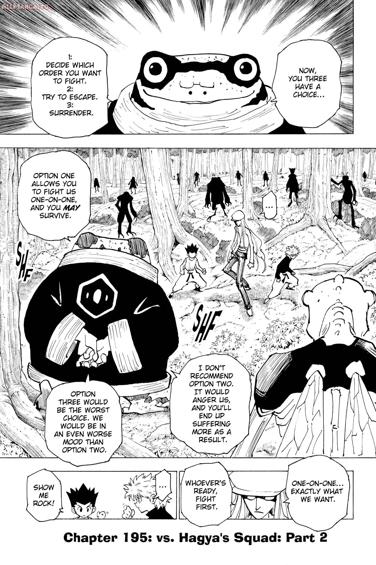 Read Hunter x Hunter Manga Online
