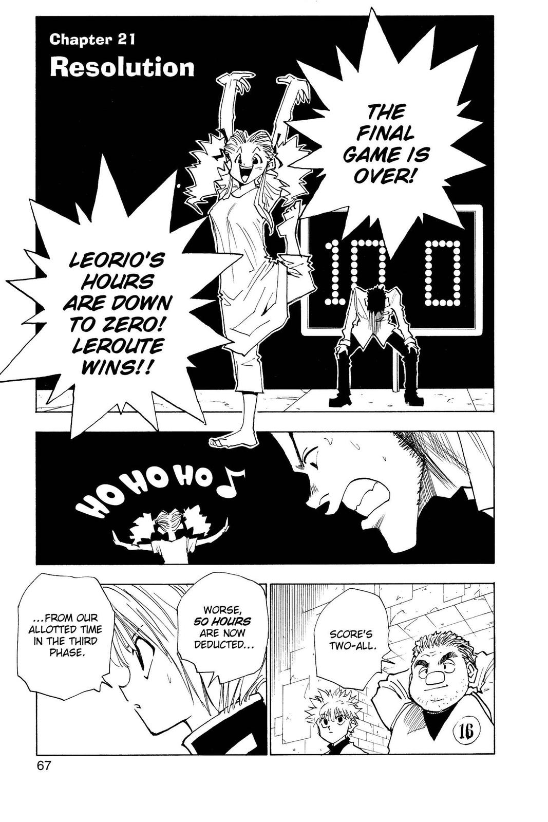 Read Hunter x Hunter Manga Online