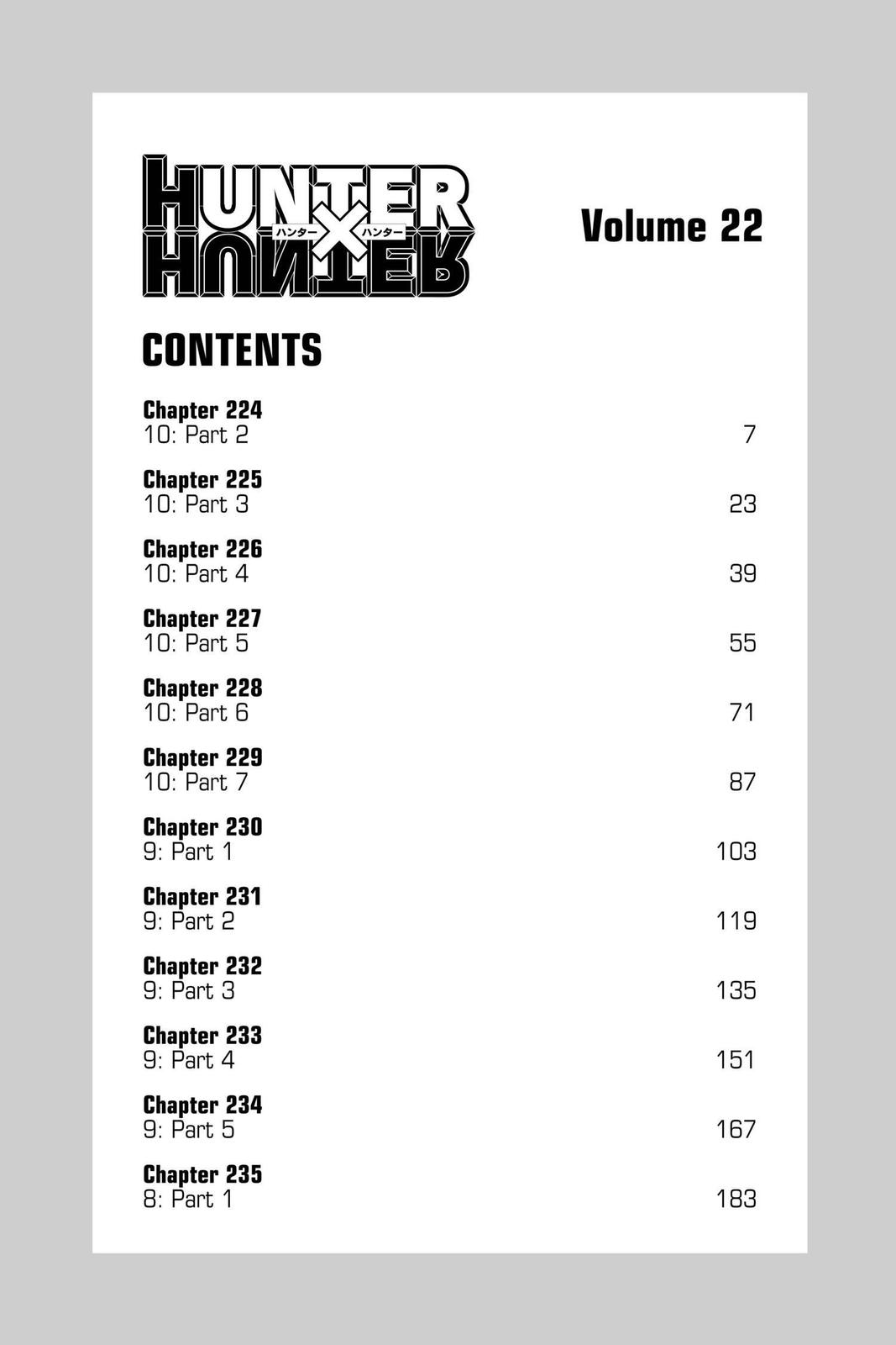Read Hunter x Hunter Manga Online