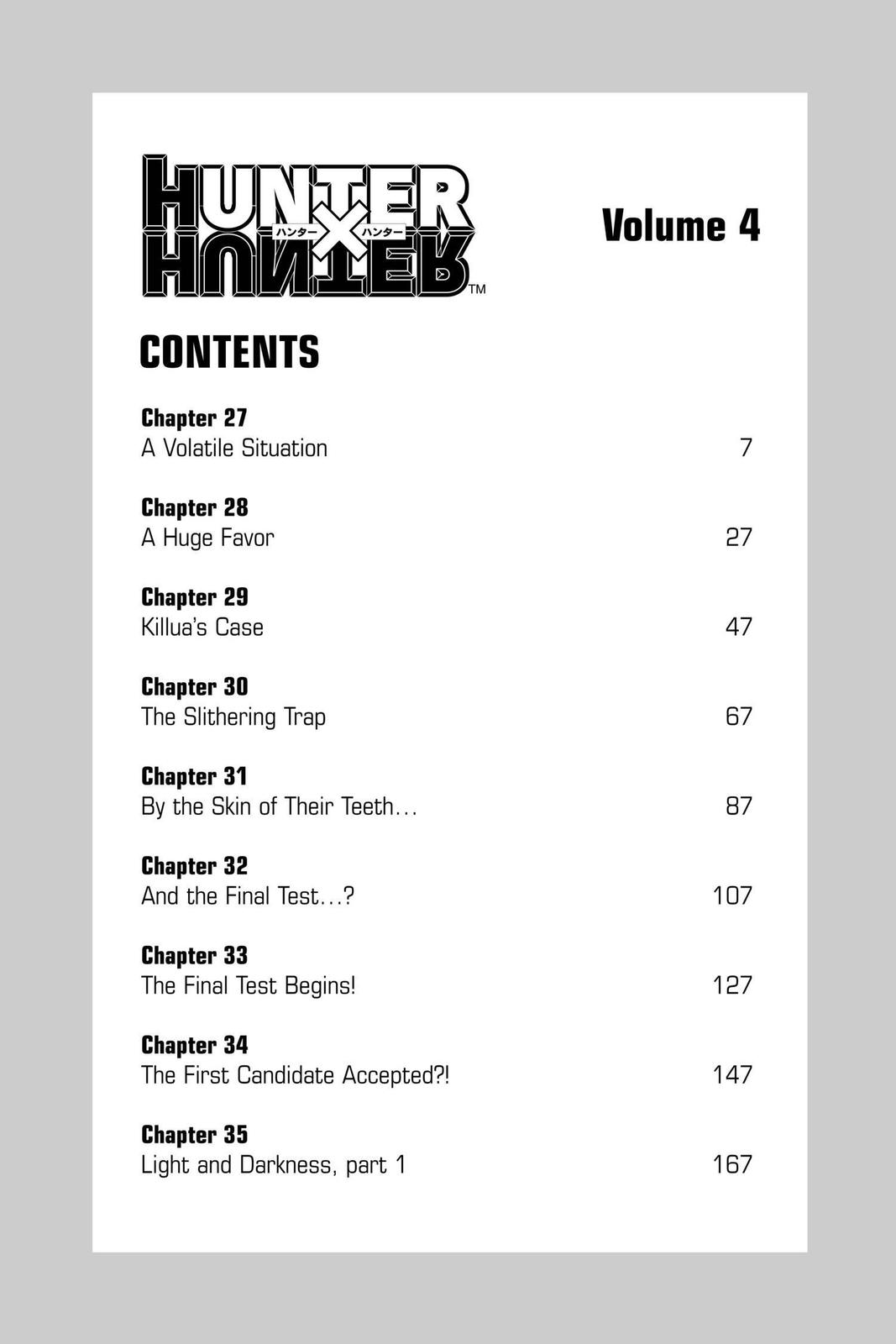 Read Hunter x Hunter Manga Online
