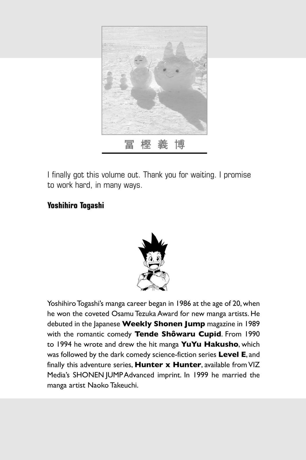 Read Hunter x Hunter Manga Online