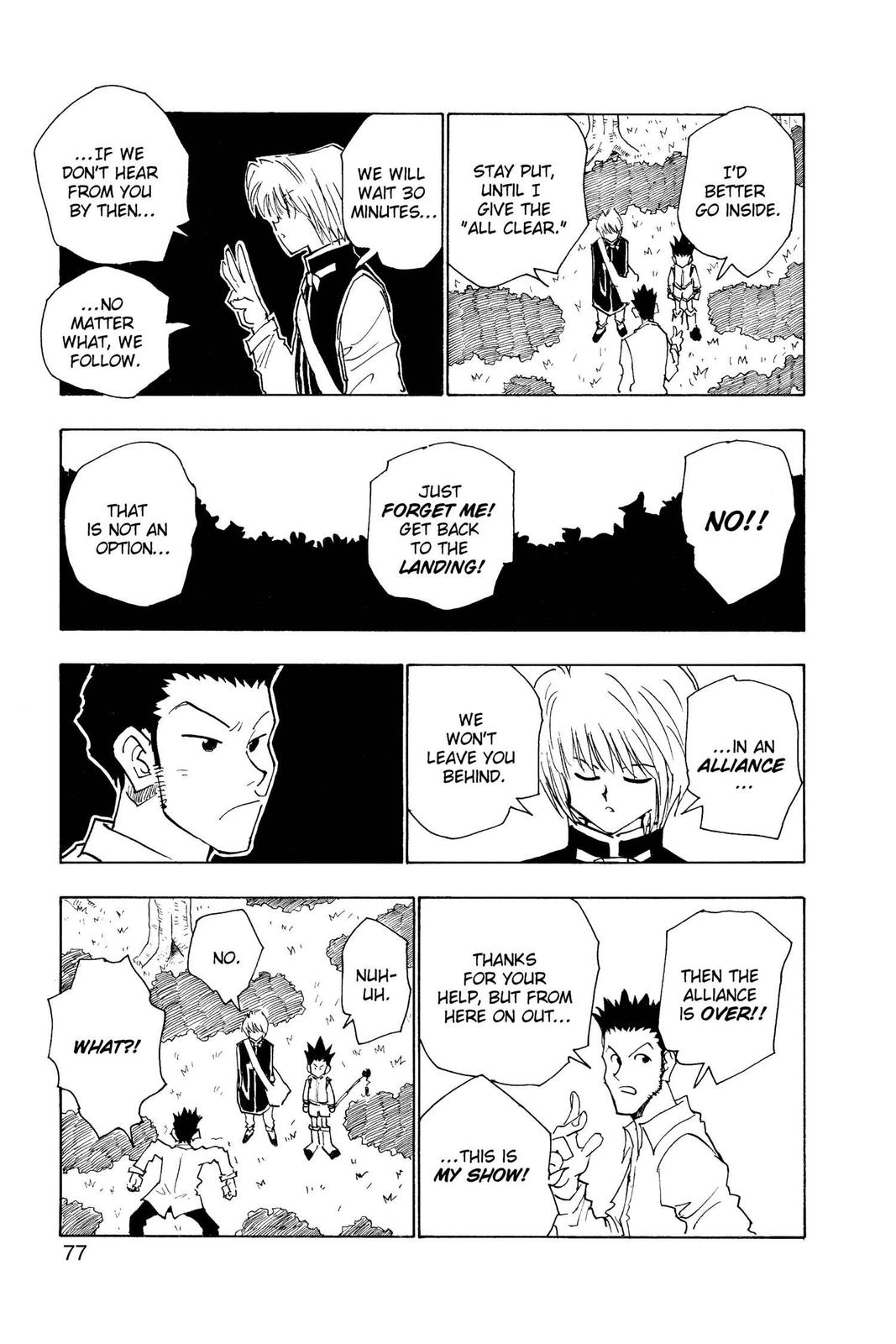 Read Hunter x Hunter Manga Online