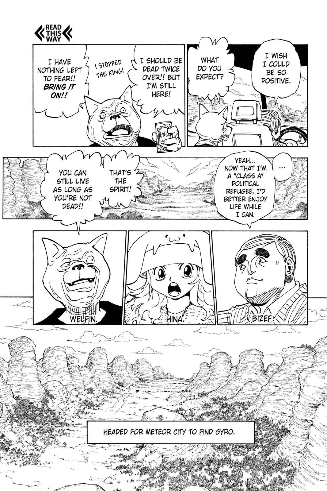 Read Hunter x Hunter Manga Online