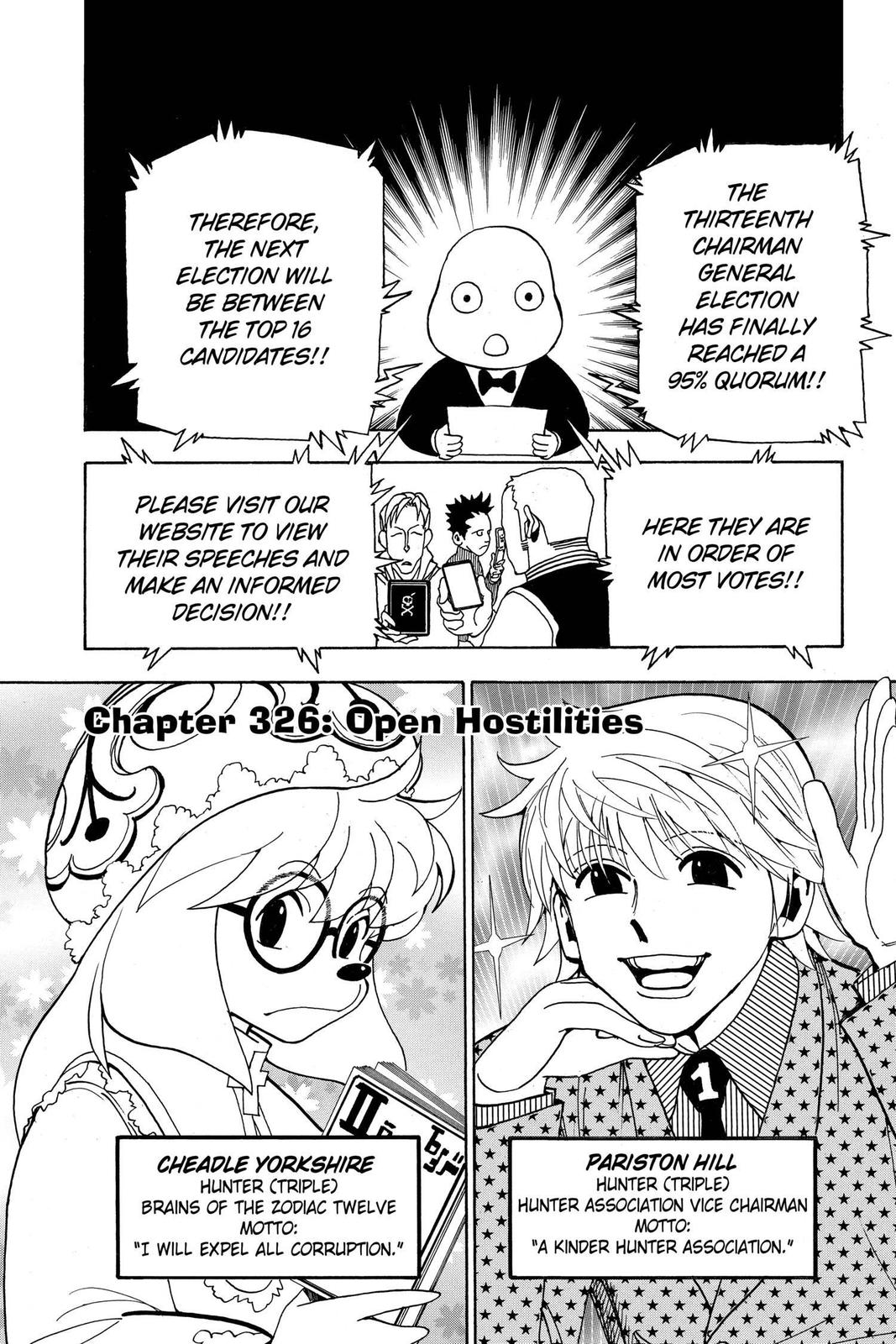 Read Hunter x Hunter Manga Online