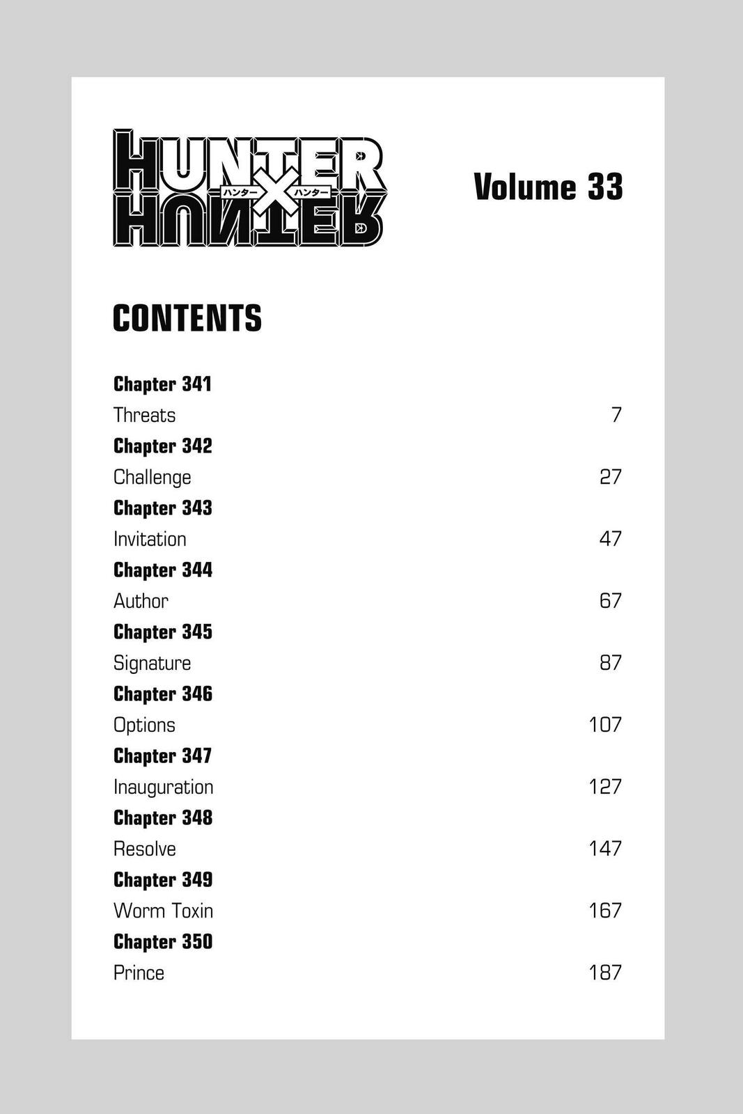 Read Hunter x Hunter Manga Online