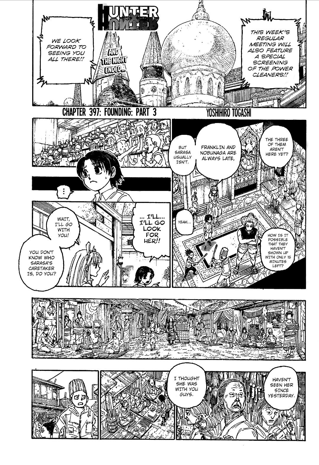 Read Hunter x Hunter Manga Online