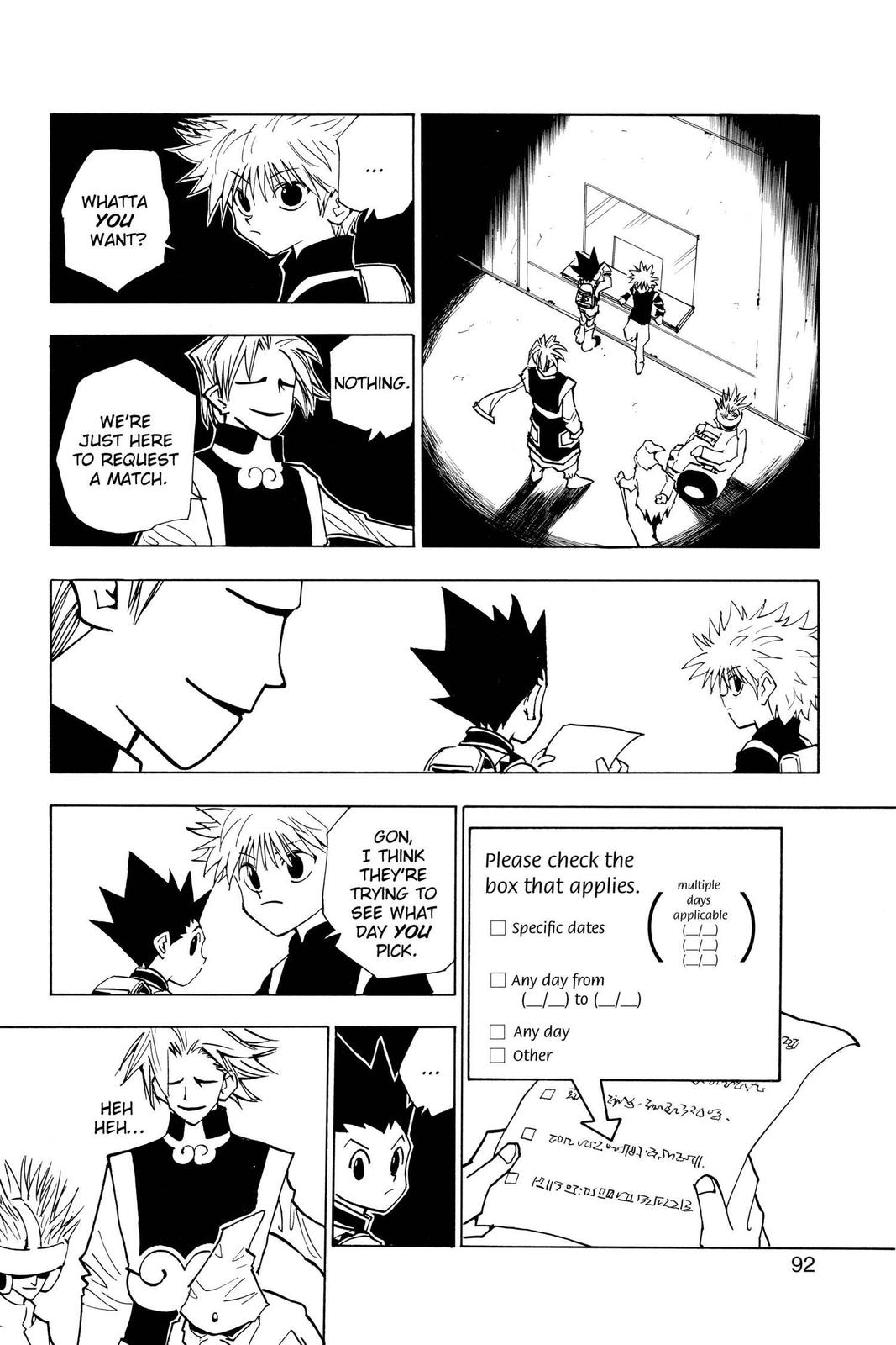 Read Hunter x Hunter Manga Online