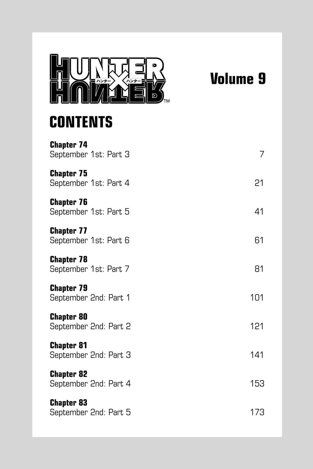 Read Hunter x Hunter Manga Online