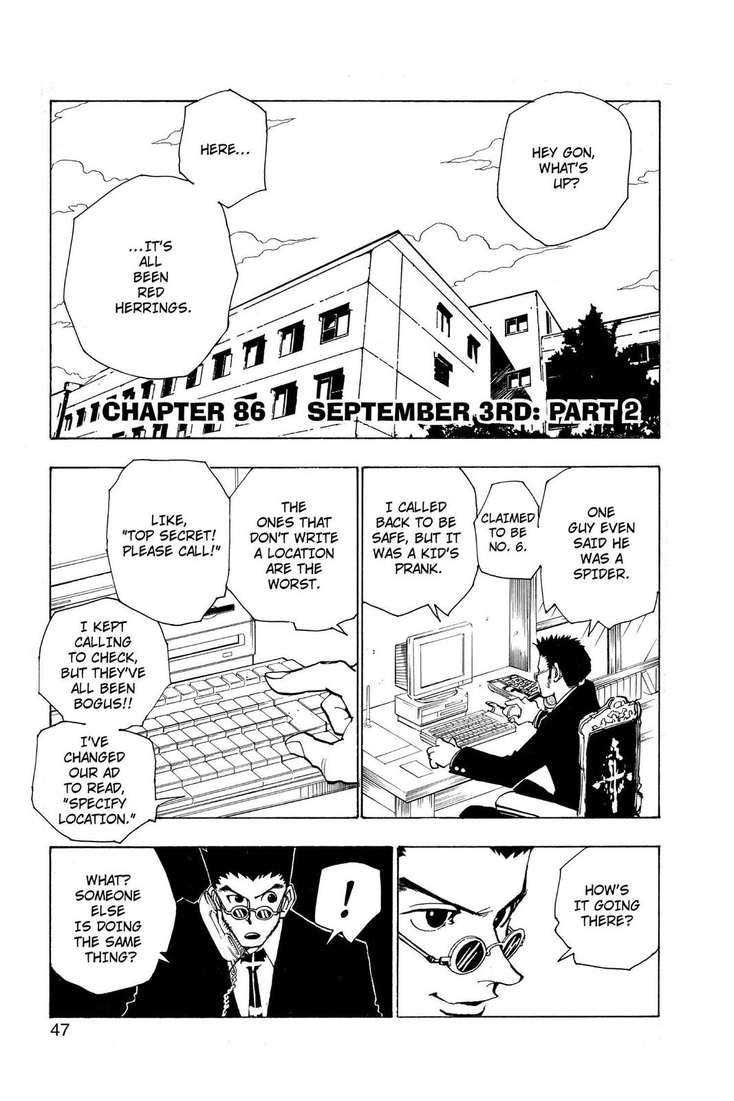 Read Hunter x Hunter Manga Online