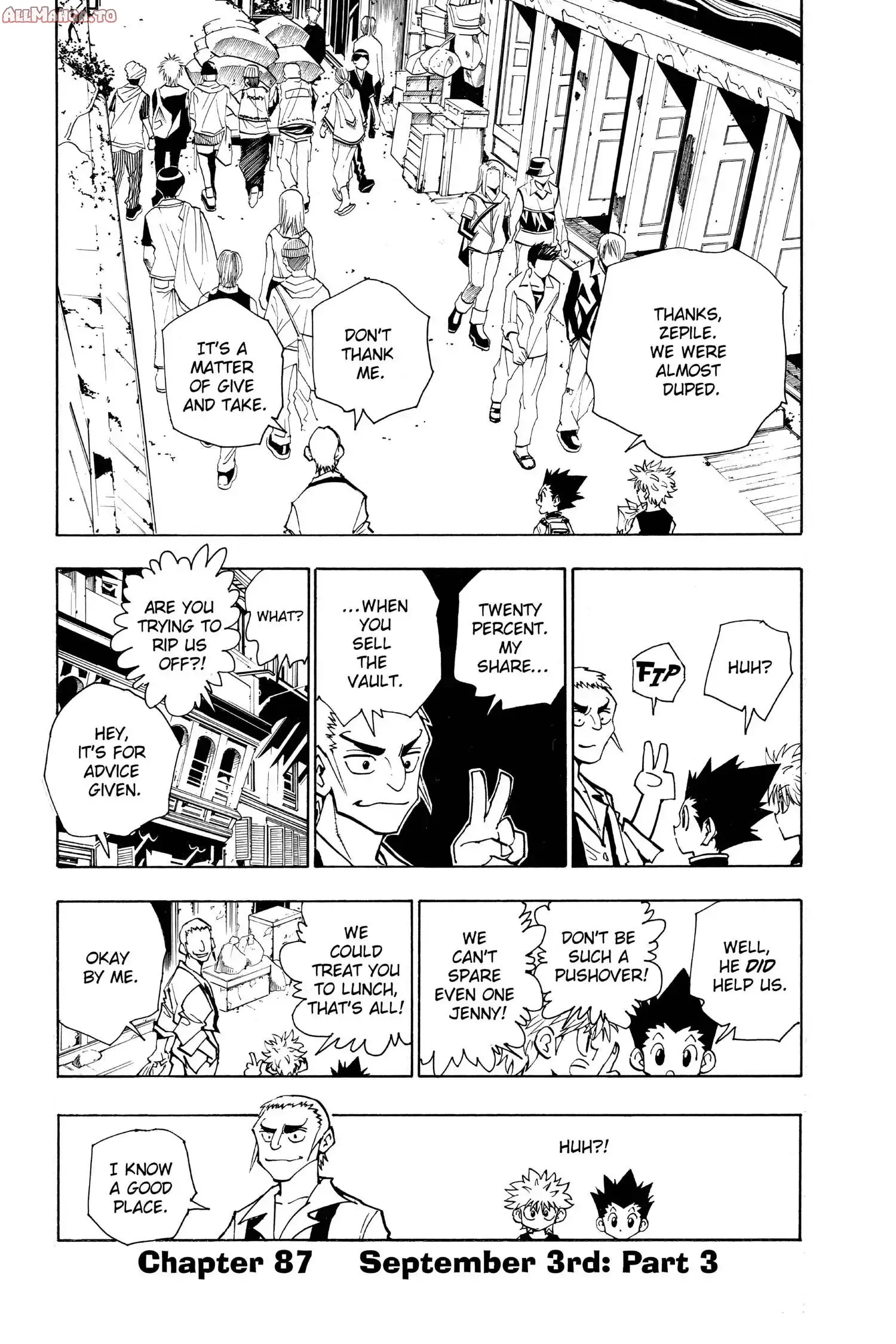 Read Hunter x Hunter Manga Online