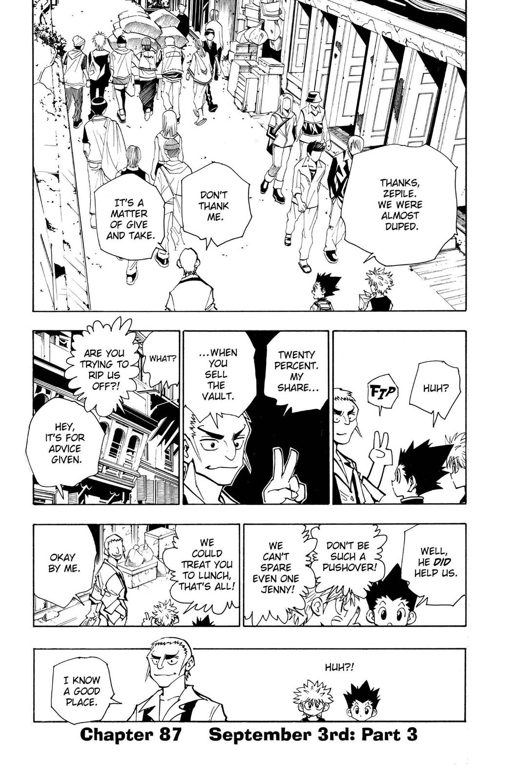 Read Hunter x Hunter Manga Online