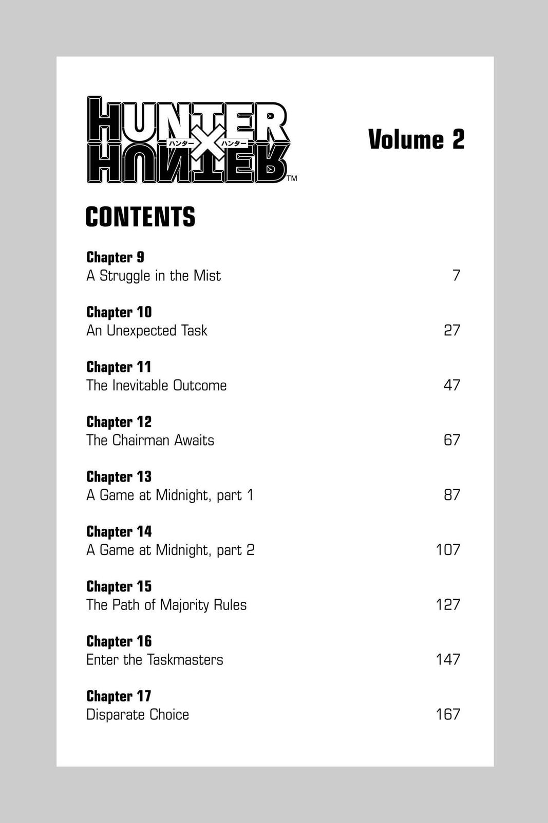 Read Hunter x Hunter Manga Online