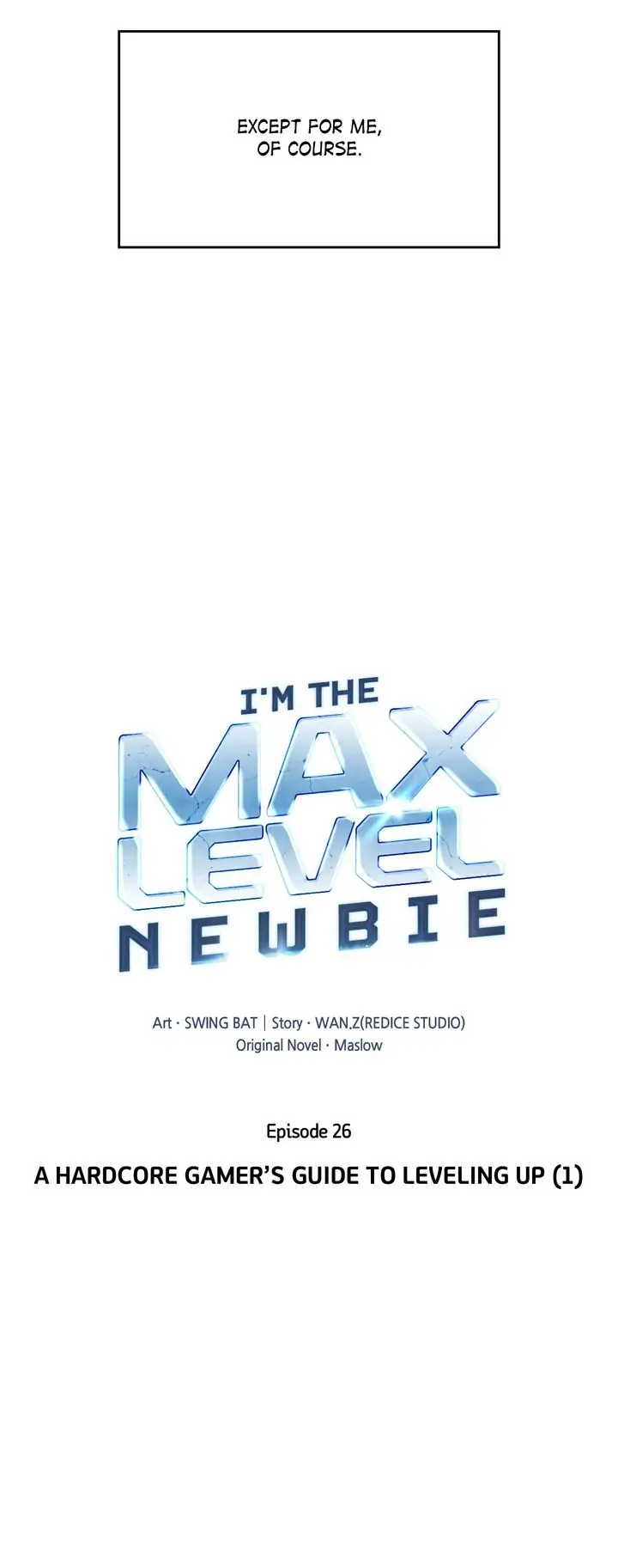 Read I'm the Max-Level Newbie Manga Online