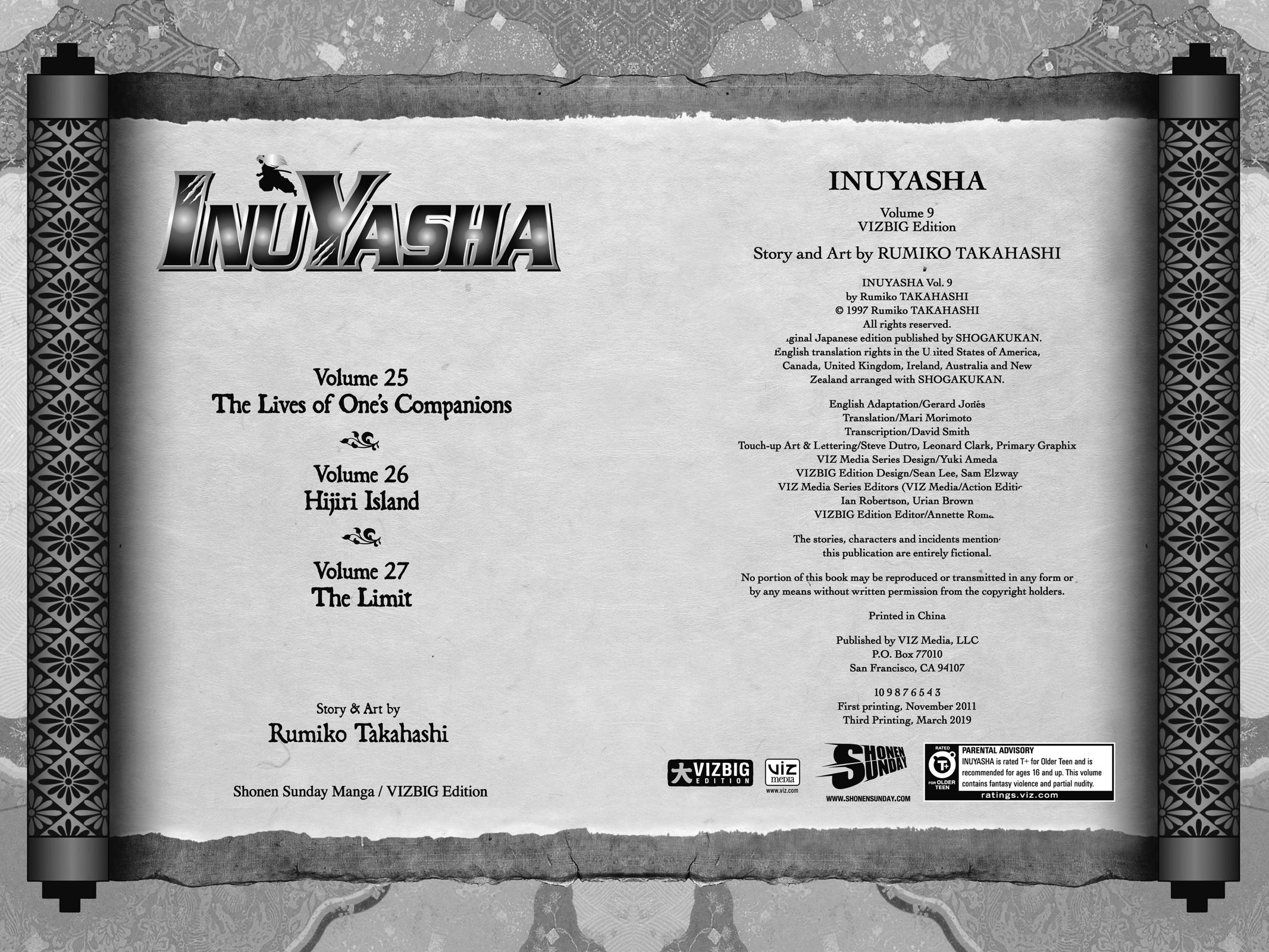 Read Inuyasha Manga Online