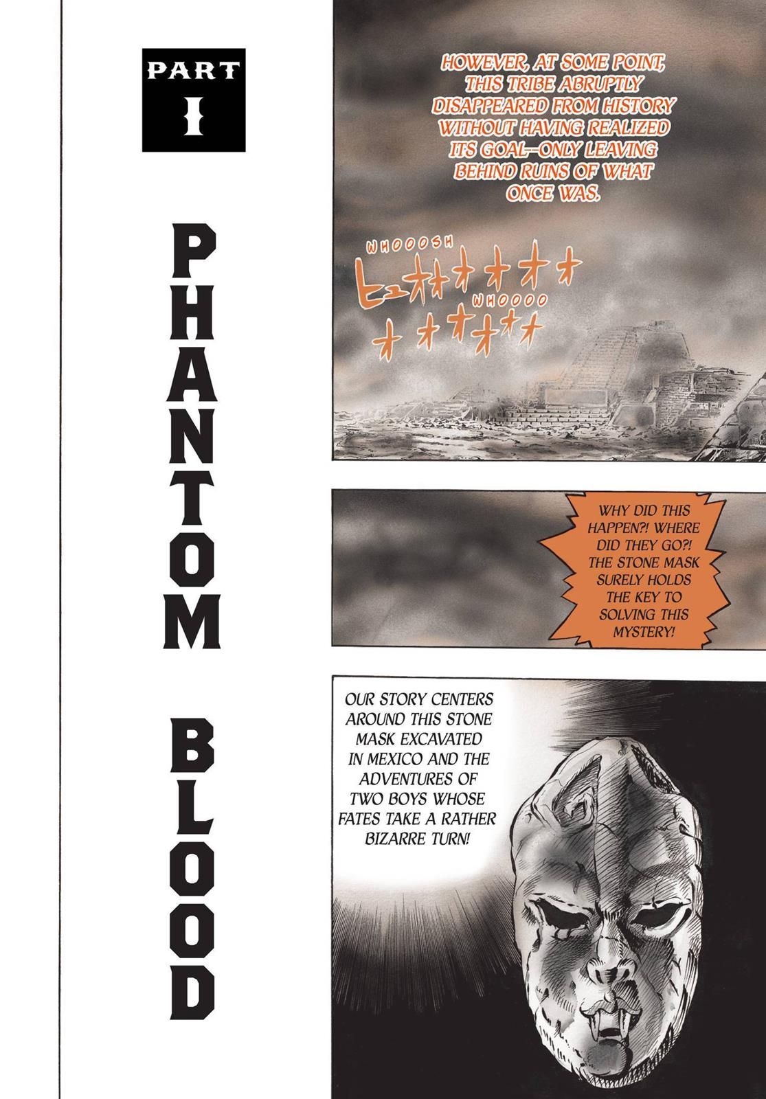 Read JoJo's Bizarre Adventure Part 1 Phantom Blood Manga Online