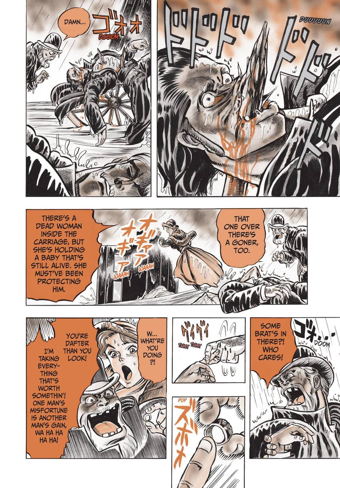 Read JoJo's Bizarre Adventure Part 1 Phantom Blood Manga Online