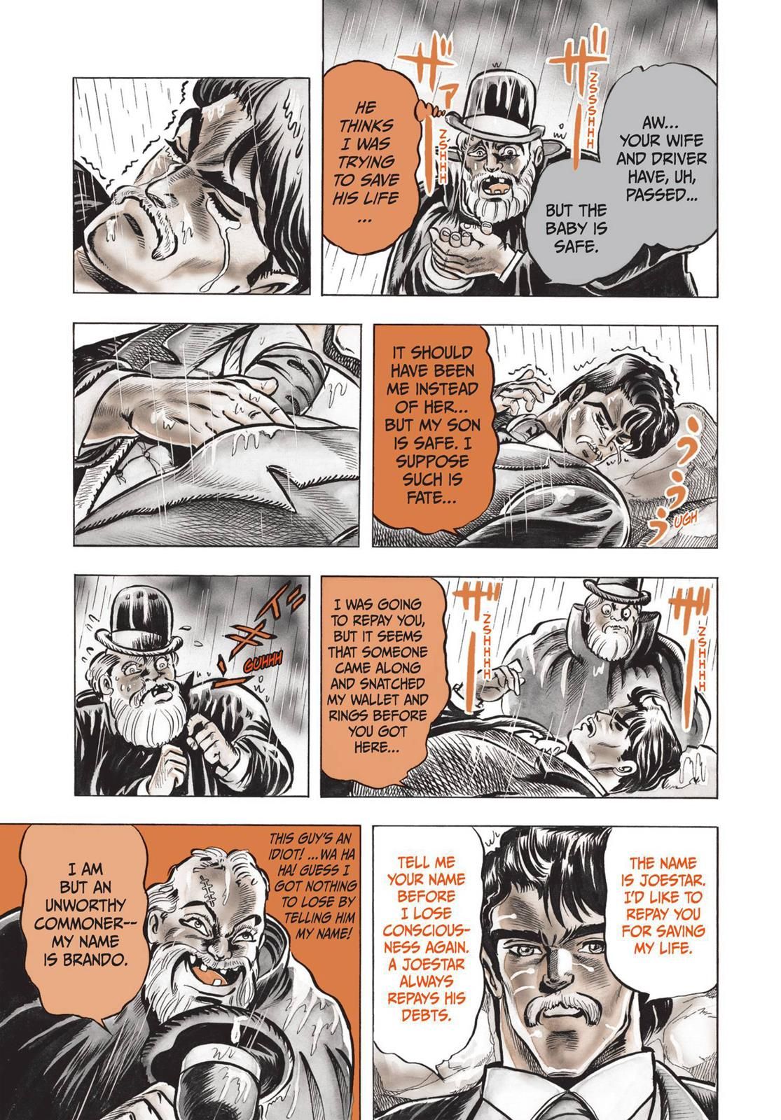Read JoJo's Bizarre Adventure Part 1 Phantom Blood Manga Online