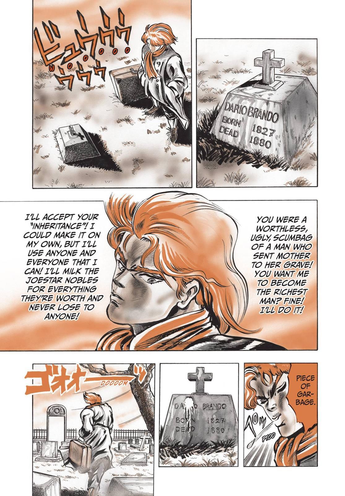Read JoJo's Bizarre Adventure Part 1 Phantom Blood Manga Online