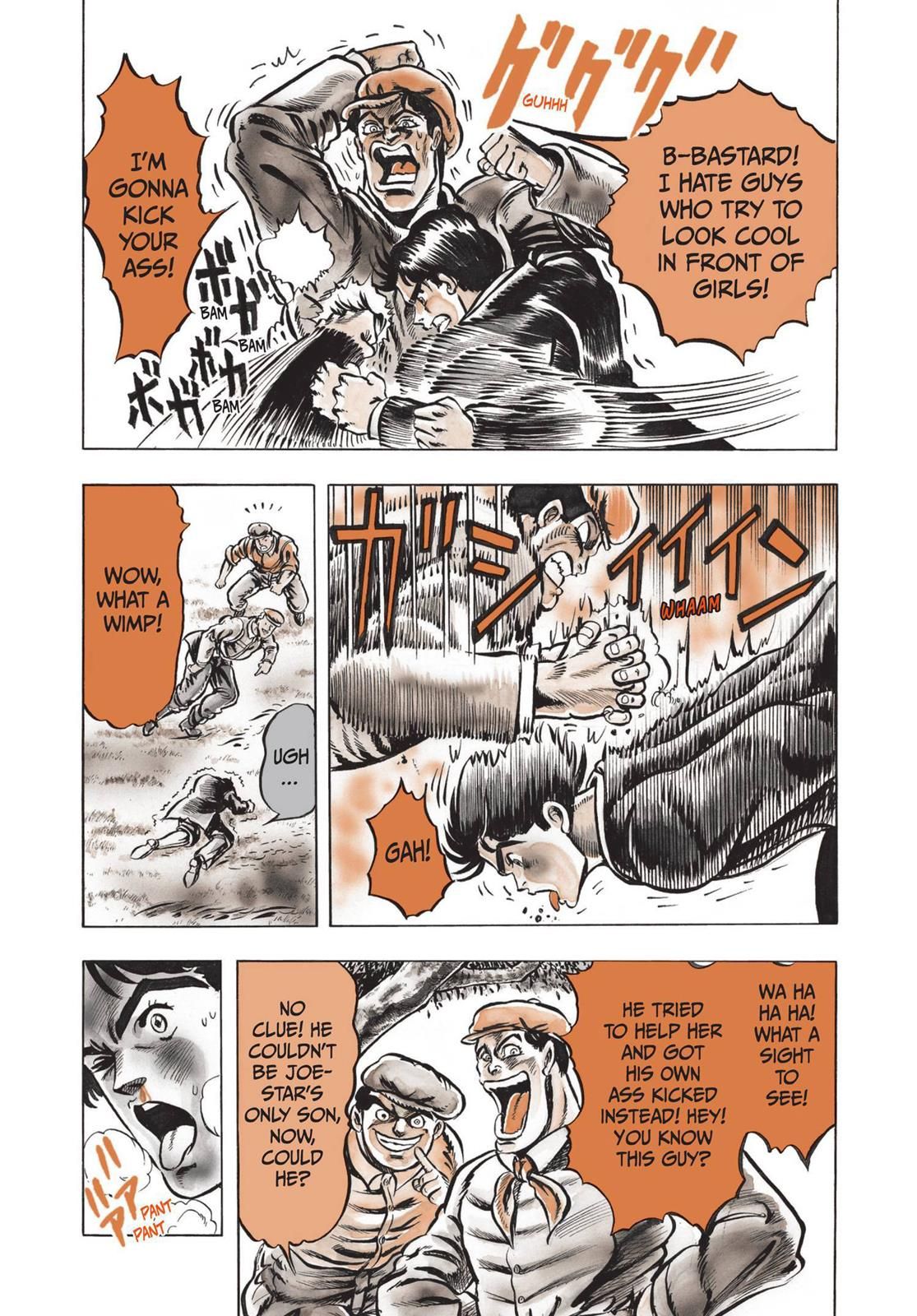 Read JoJo's Bizarre Adventure Part 1 Phantom Blood Manga Online