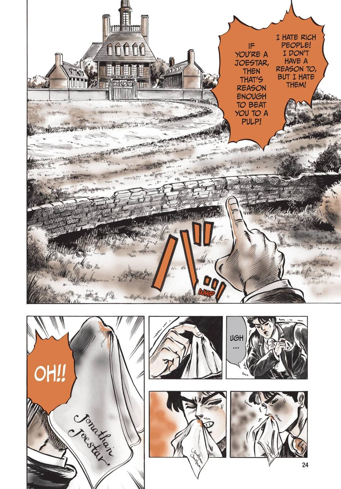 Read JoJo's Bizarre Adventure Part 1 Phantom Blood Manga Online