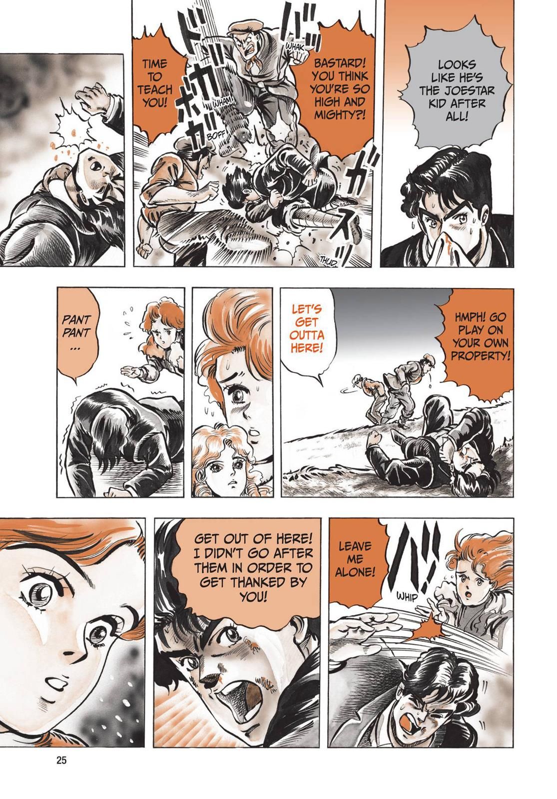 Read JoJo's Bizarre Adventure Part 1 Phantom Blood Manga Online