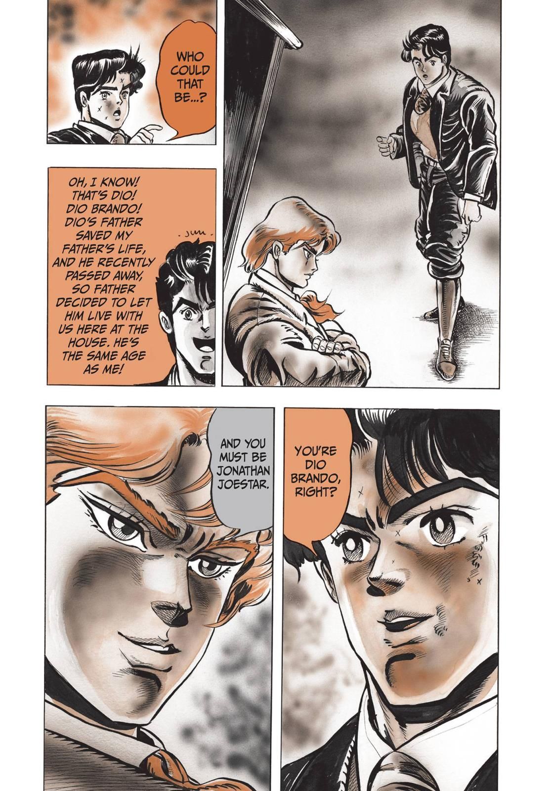 Read JoJo's Bizarre Adventure Part 1 Phantom Blood Manga Online