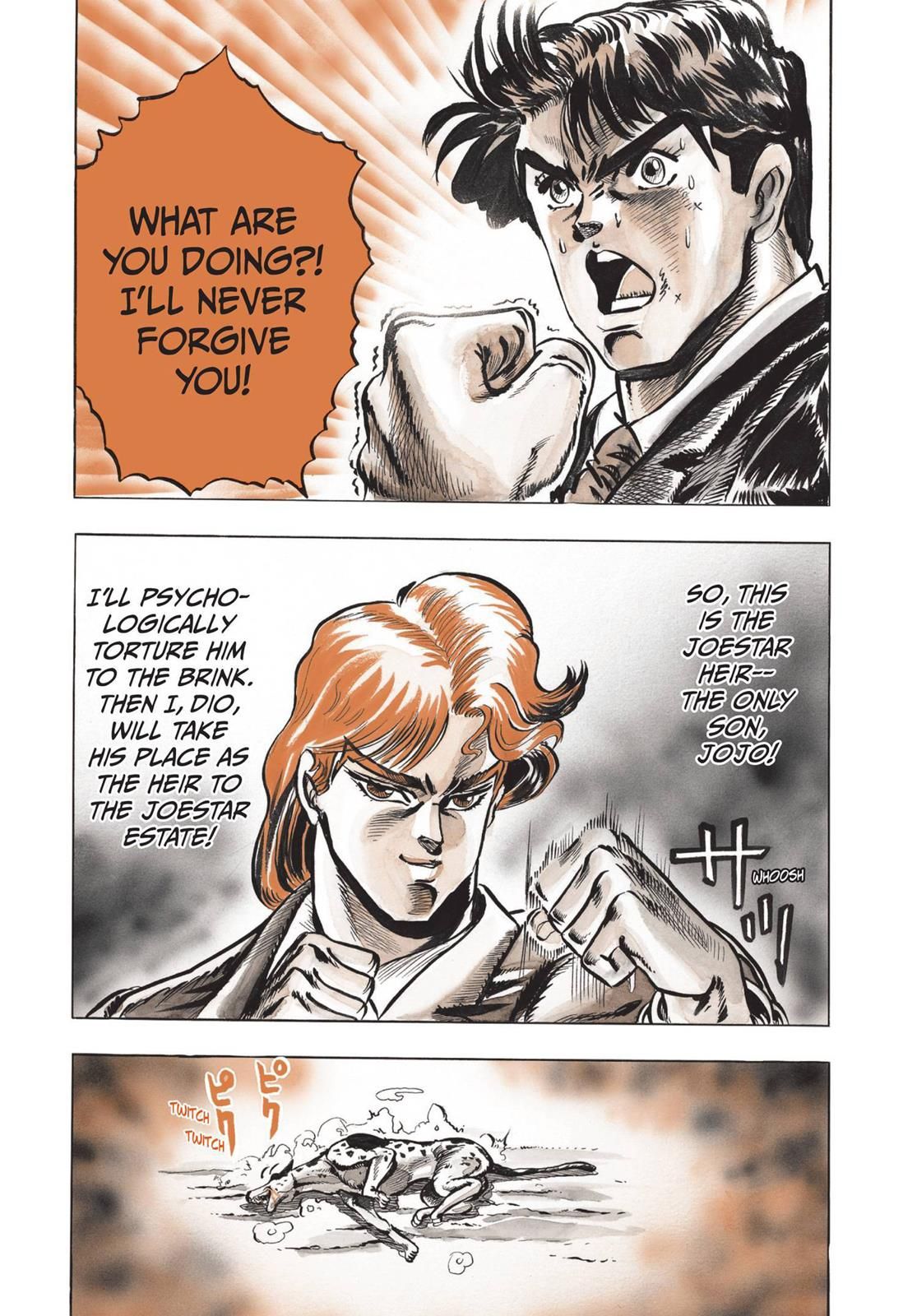 Read JoJo's Bizarre Adventure Part 1 Phantom Blood Manga Online