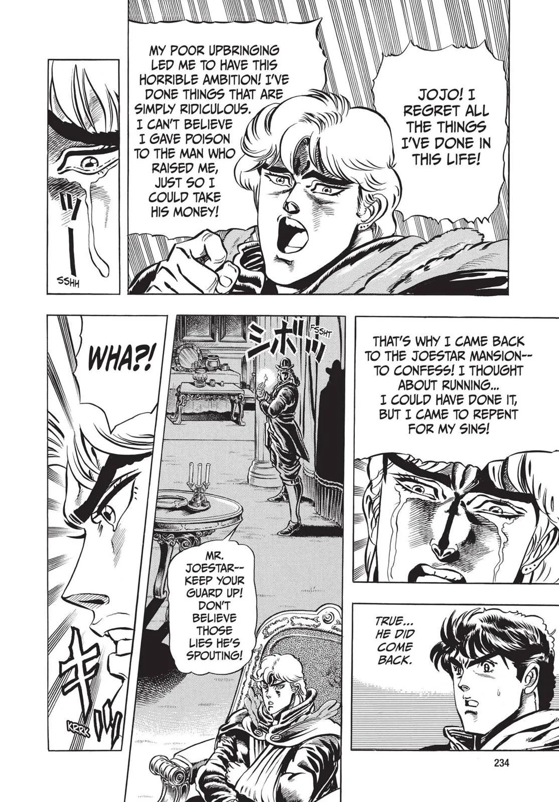 Read JoJo's Bizarre Adventure Part 1 Phantom Blood Manga Online