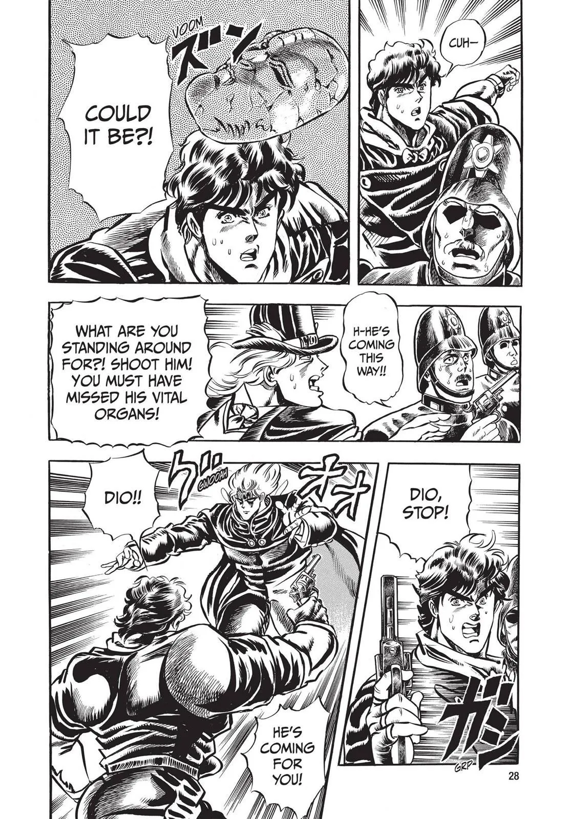 Read JoJo's Bizarre Adventure Part 1 Phantom Blood Manga Online