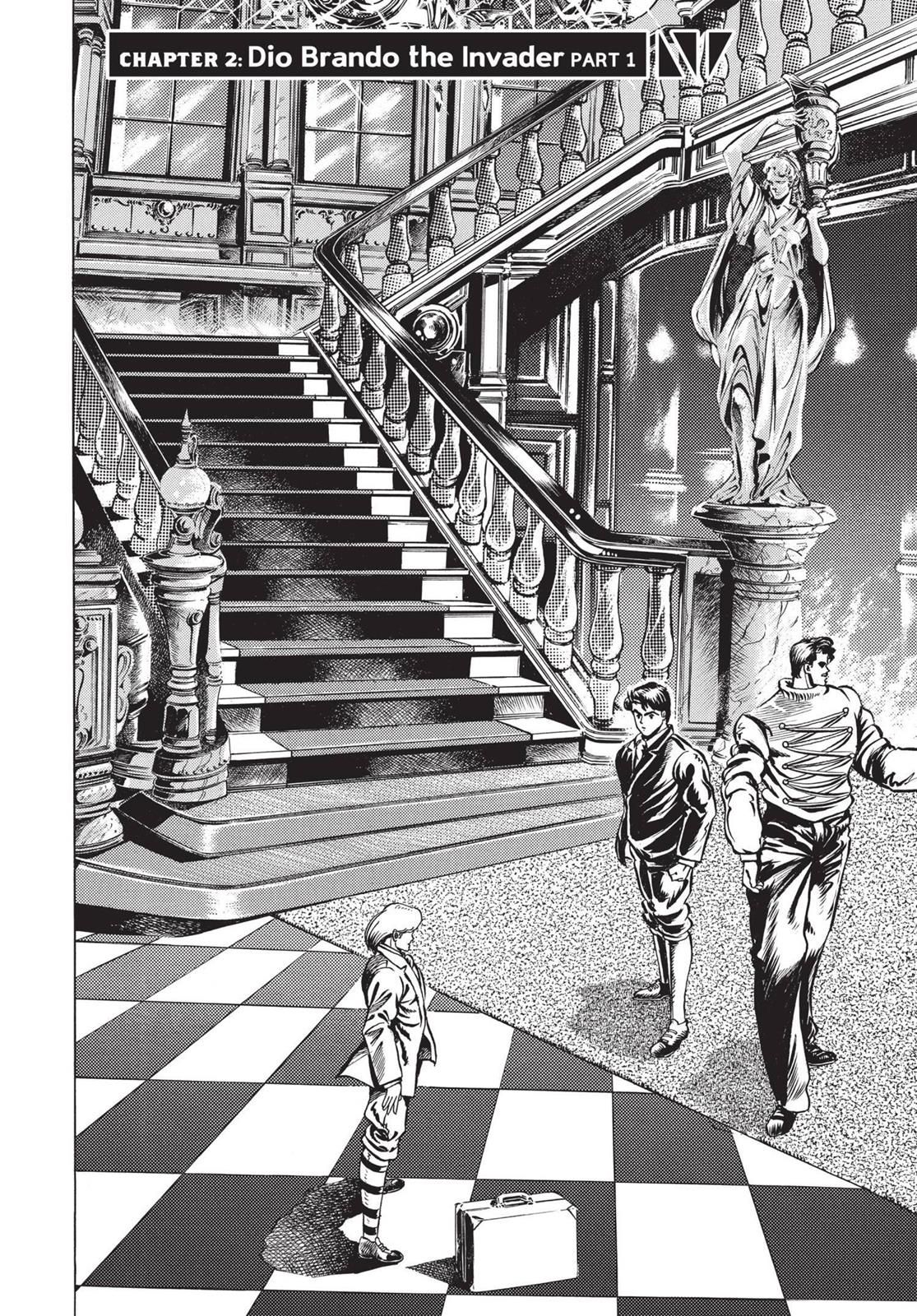Read JoJo's Bizarre Adventure Part 1 Phantom Blood Manga Online