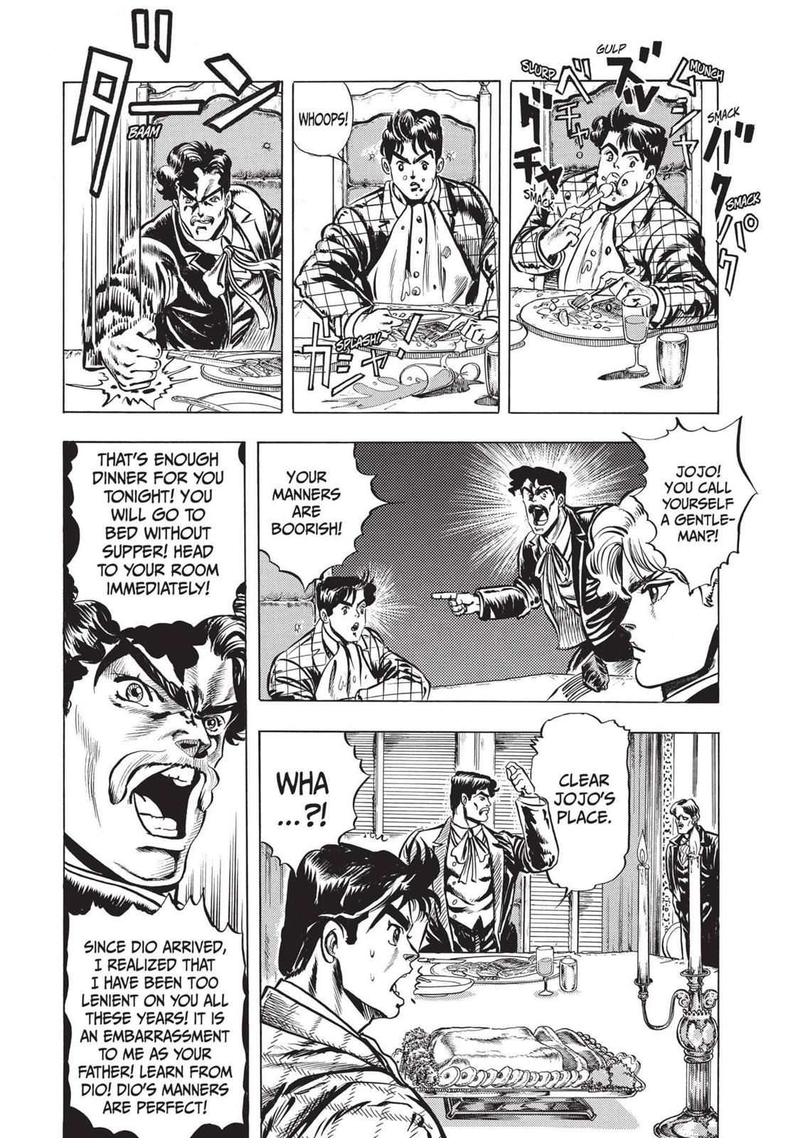 Read JoJo's Bizarre Adventure Part 1 Phantom Blood Manga Online