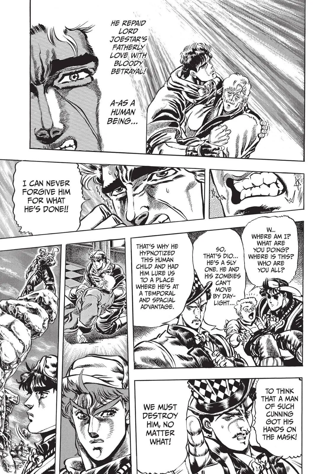Read JoJo's Bizarre Adventure Part 1 Phantom Blood Manga Online
