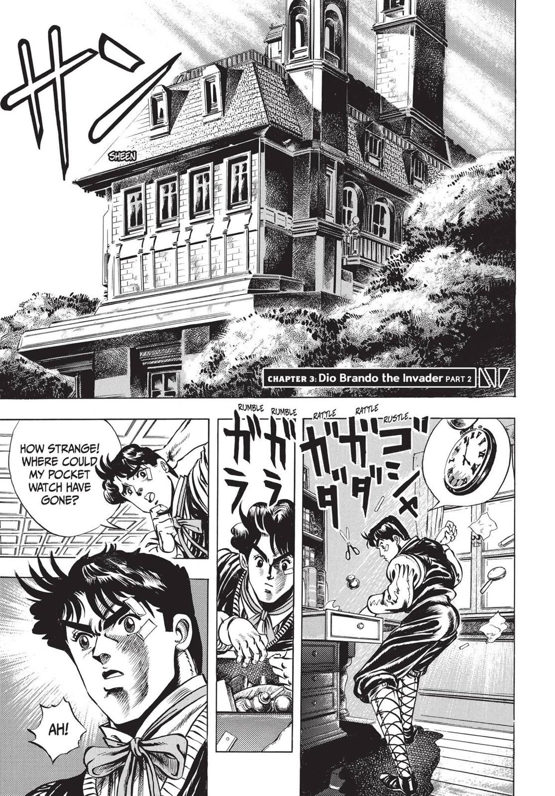 Read JoJo's Bizarre Adventure Part 1 Phantom Blood Manga Online