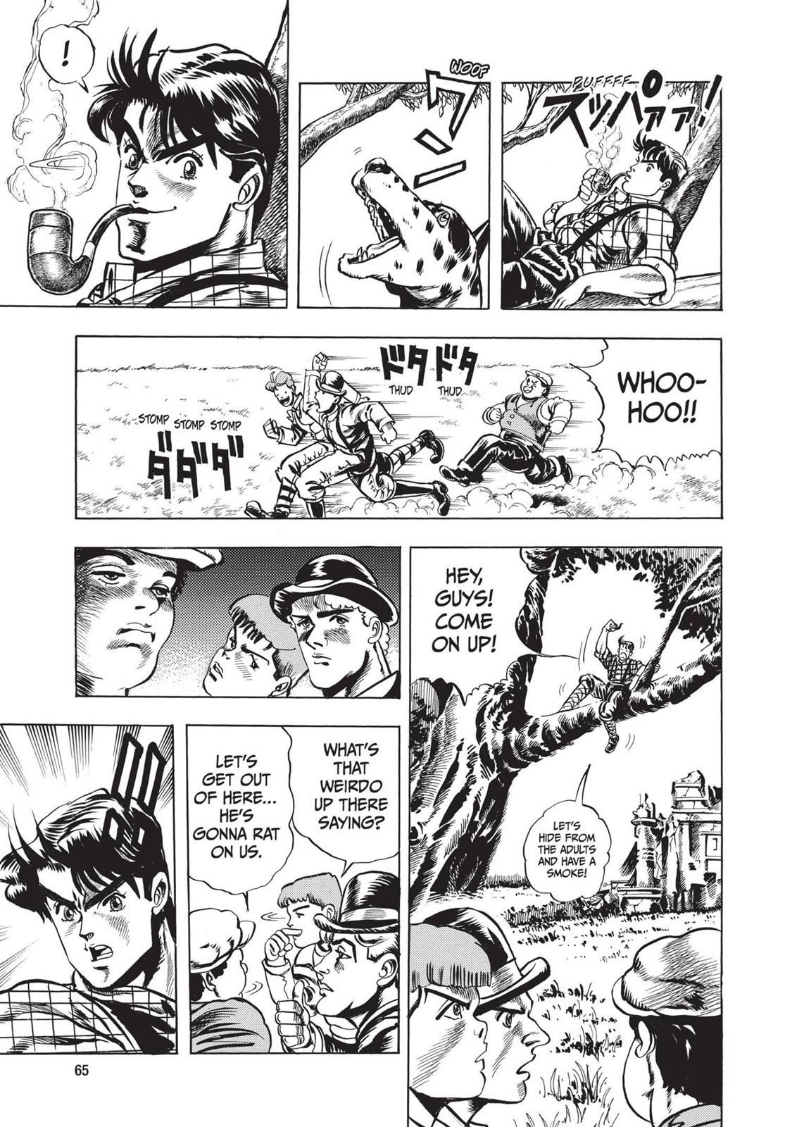 Read JoJo's Bizarre Adventure Part 1 Phantom Blood Manga Online