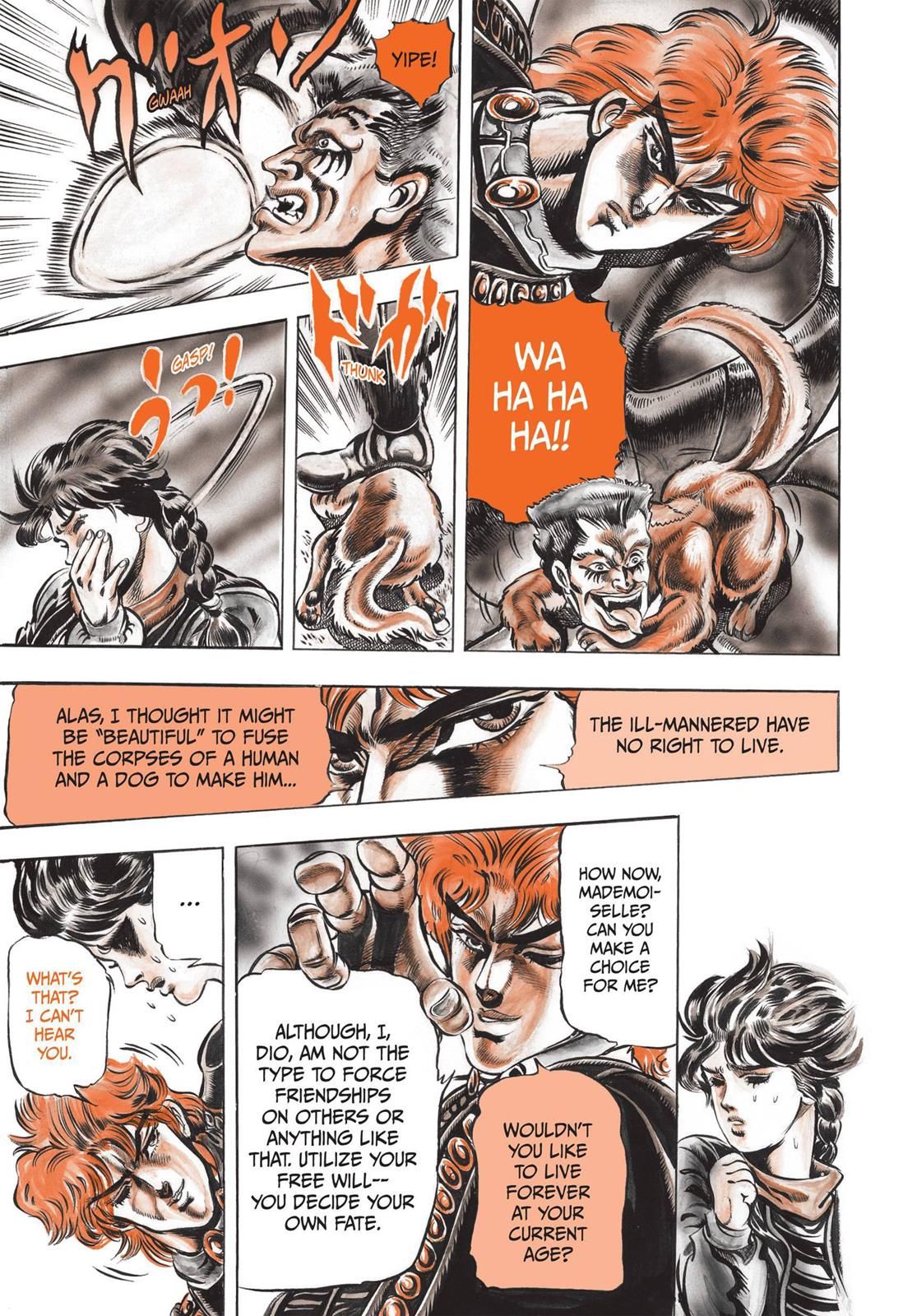Read JoJo's Bizarre Adventure Part 1 Phantom Blood Manga Online