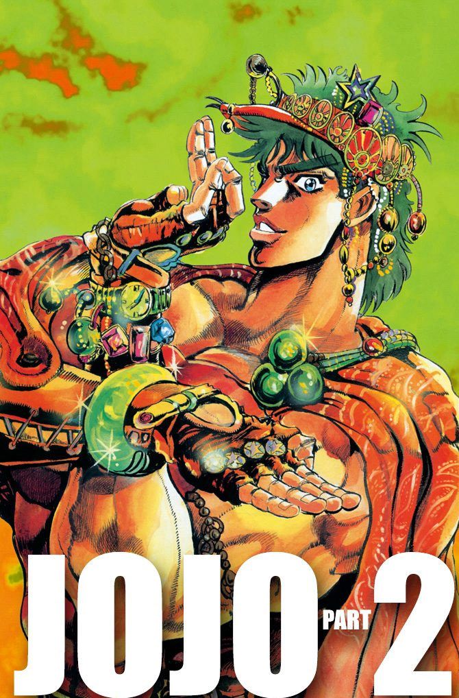 Read JoJo's Bizarre Adventure Part 2 Battle Tendency Official Colored Manga Online
