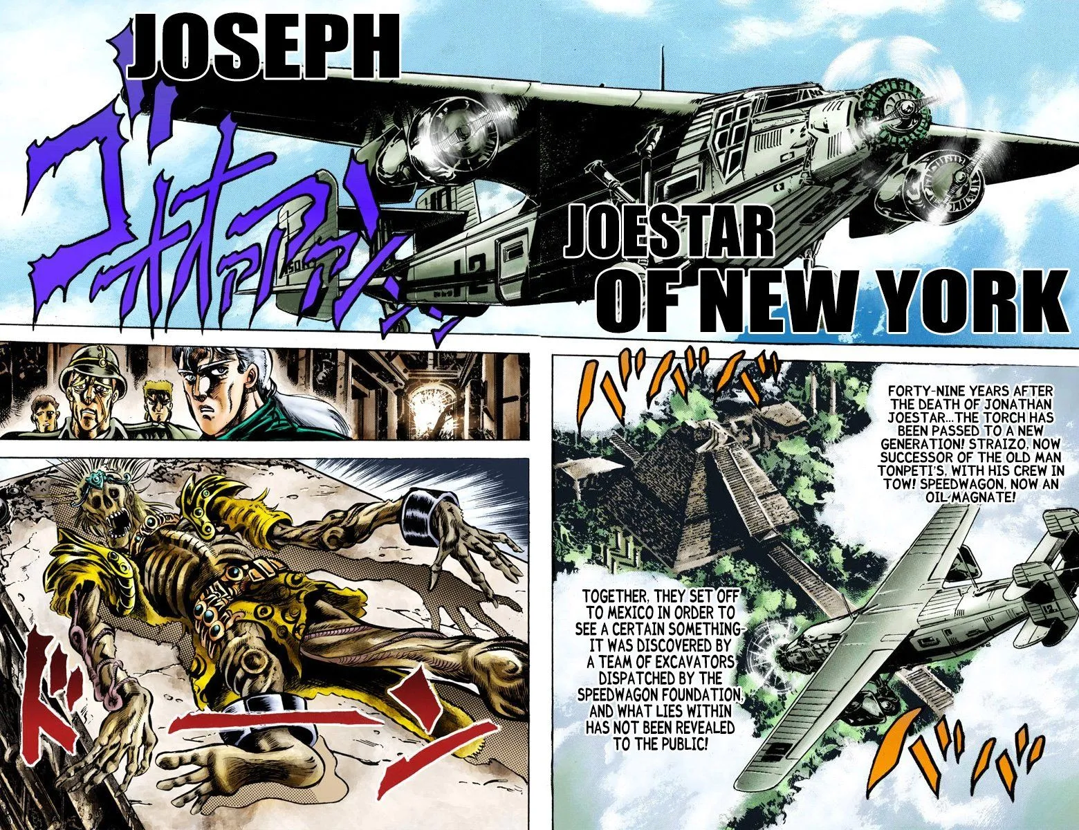 Read JoJo's Bizarre Adventure Part 2 Battle Tendency Official Colored Manga Online